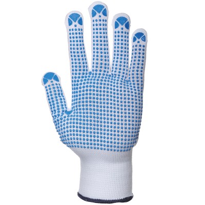 Guanto in nylon a pois (A110)