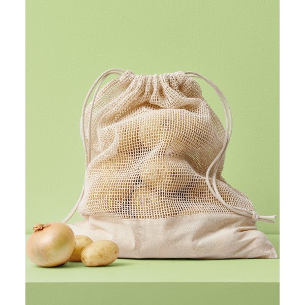 Borsa a rete di cotone - cod. RWRL750