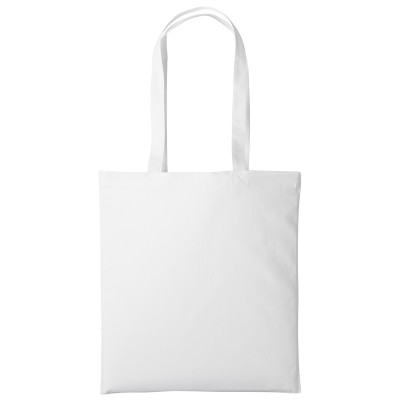 Shopper in cotone con manico lungo Shopper in cotone con manico lungo