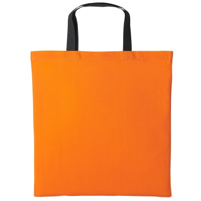 Borsa shopper Varsity in cotone con manico corto Borsa shopper Varsity in cotone con manico corto