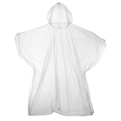Poncho di emergenza in plastica con cappuccio per bambini