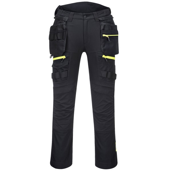DX440 Pantaloni con tasca portaoggetti staccabile (DX440) vestibilità slim - cod. RWPW260