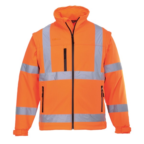 Giacca softshell ad alta visibilità (3L) (S428) - cod. RWPW092