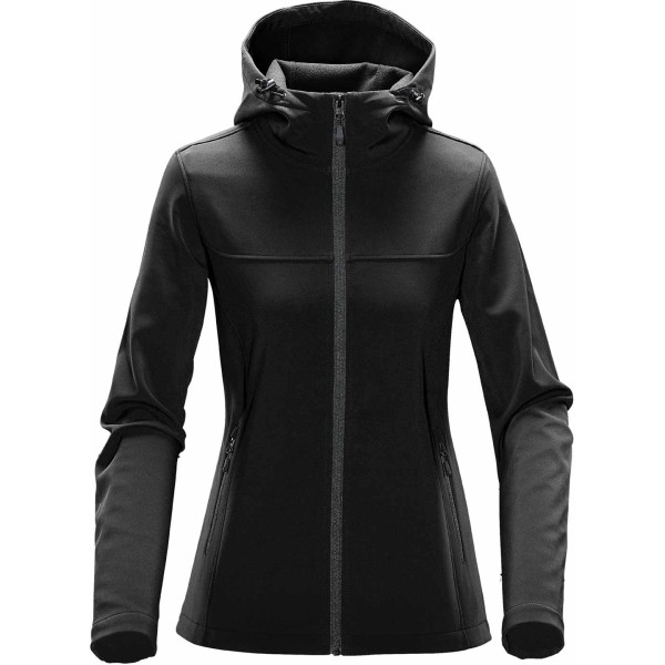 Felpa con cappuccio softshell Orbiter da donna - cod. RWST189
