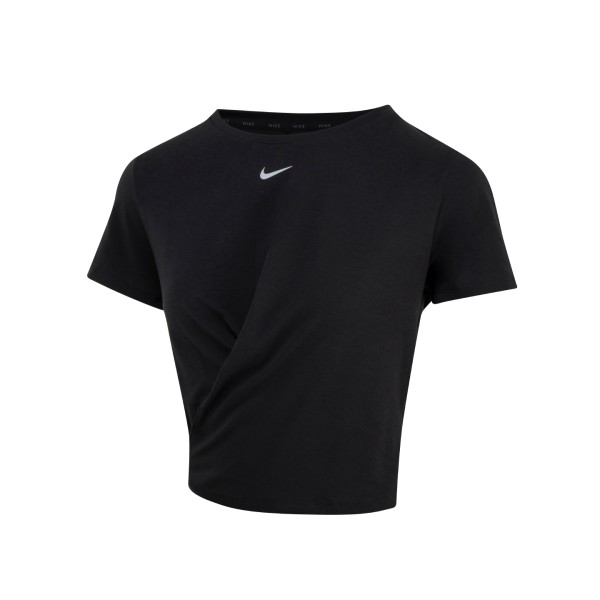 Maglia a maniche corte standard twist Nike One Luxe Dri-FIT da donna - cod. RWNK374