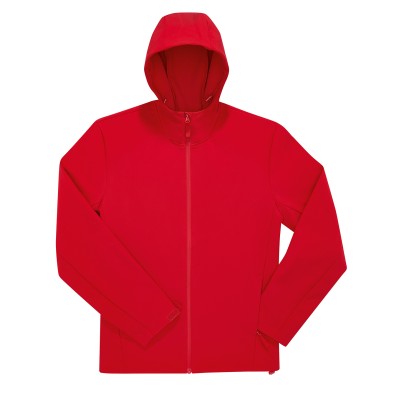 Giacca softshell con cappuccio B&C Reset 3Lr® - cod. RWBA513 Giacca softshell con cappuccio B&C Reset 3Lr® - cod. RWBA513