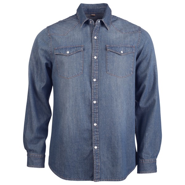 Camicia in denim a maniche lunghe da uomo - cod. RWKB519