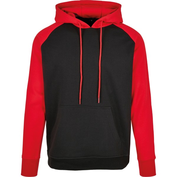 Felpa con cappuccio raglan di base - cod. RWBB005