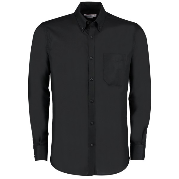 Camicia da lavoro Oxford slim fit a maniche lunghe (vestibilità attillata) - cod. RWKK184