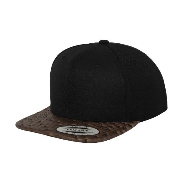 Snapback in pelle (6089LH) - cod. RWYP007