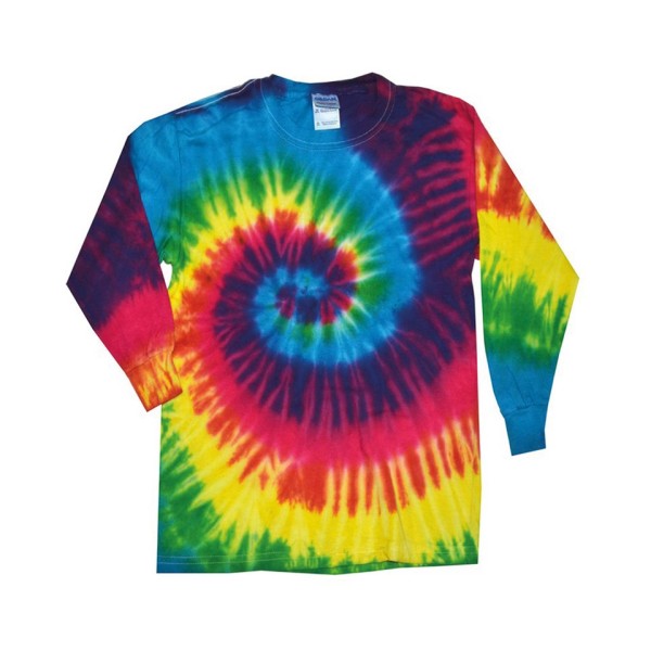 T-shirt tie-dye a manica lunga - cod. RWTD15M