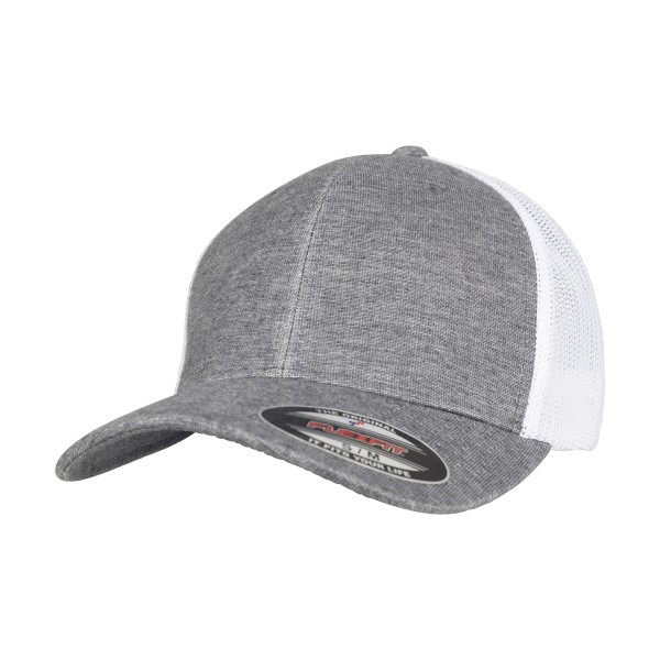Cappellino da camionista retrò melange (6511M) - cod. RWYP127