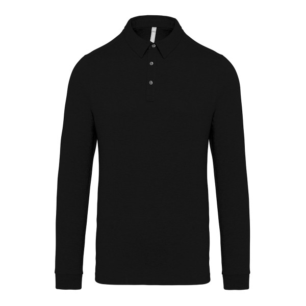 Polo a maniche lunghe in maglia jersey - cod. RWKB264