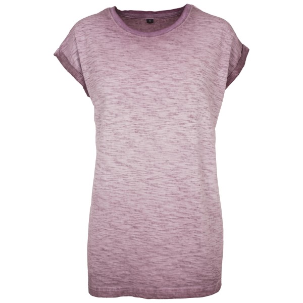 Maglietta da donna con spalle estese e tintura a spruzzo - cod. RWBY056