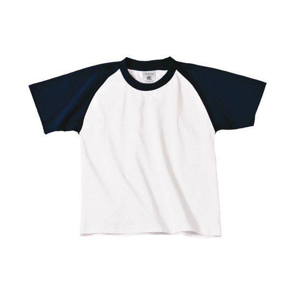 T-shirt B&C da Baseball per bambini - cod. RWB111B