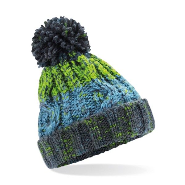 Berretto con pompon a cavatappi Junior - cod. RWB486A