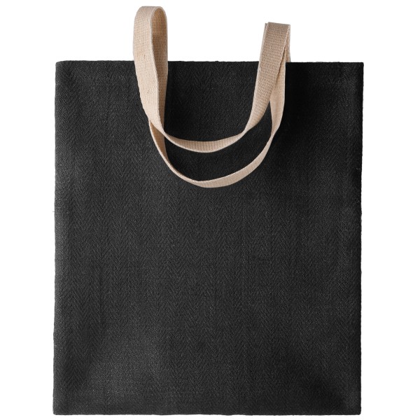 Borsa in juta tinta in filo 100% naturale - cod. RWKI009
