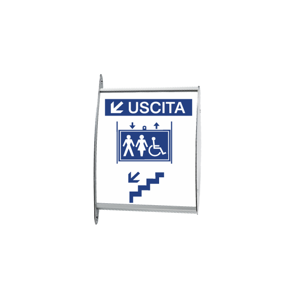 Targa f.to 30x42 cm. - cod. LARCO300420B