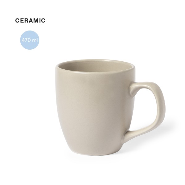 Tazza con scritte serigrafate - cod. MK1757