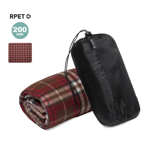 Coperta con stampa logo - cod. MK20334