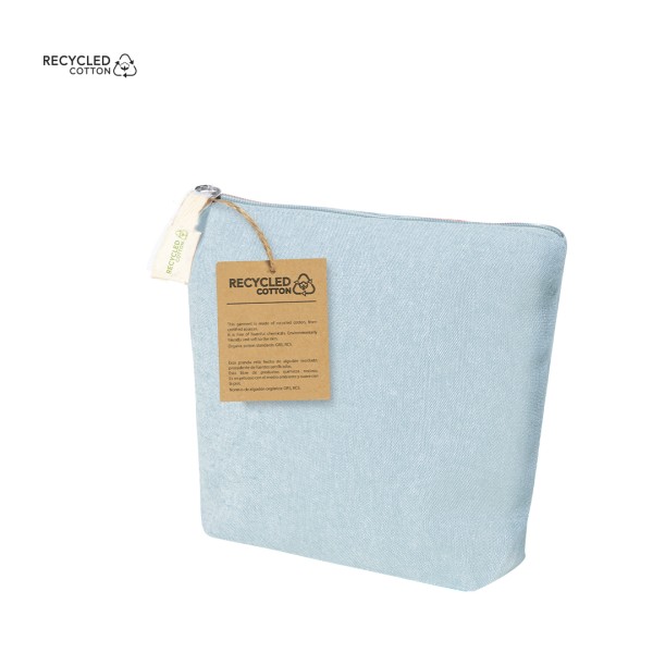 Beauty Case in cotone riciclato - cod. MK20529