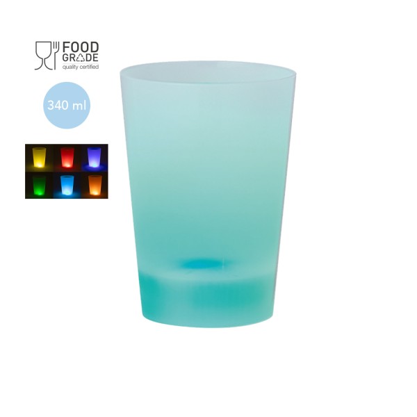 Bicchiere illuminato con luci LED - cod. MK20631