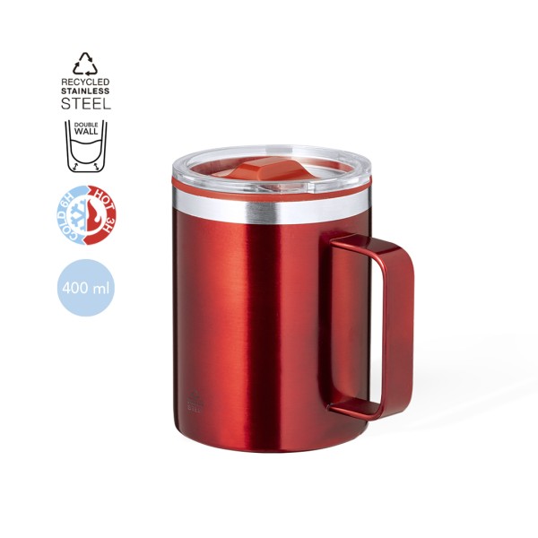Tazza Termica con logo e scritte - cod. MK20784
