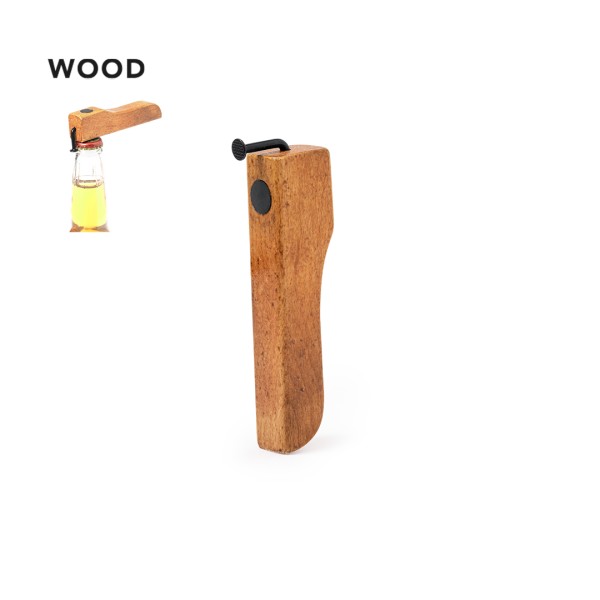 Apribottiglia in legno - cod. MK20812