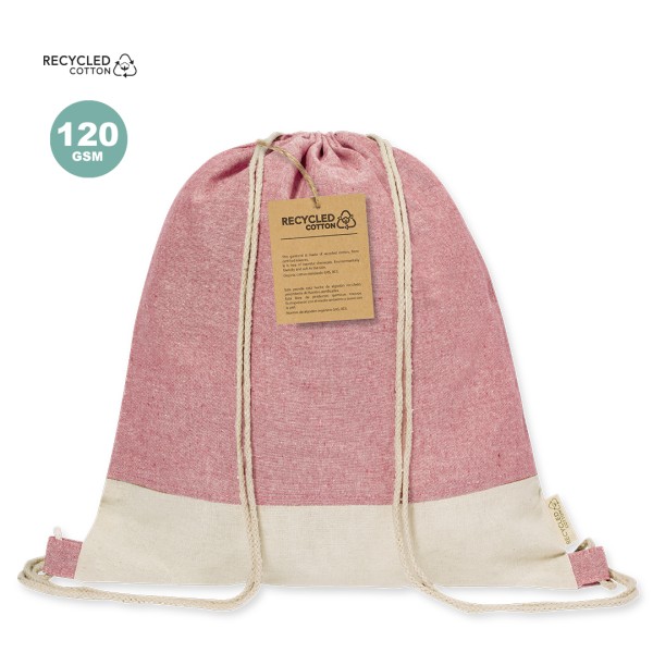Zaino in cotone personalizzabile - cod. MK20907