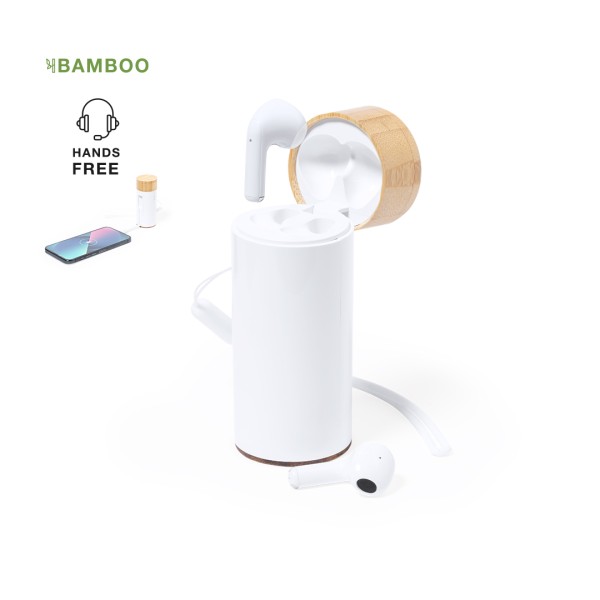 Auricolari con Power Bank - cod. MK21197
