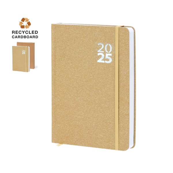 Agenda in cartone riciclato - cod. MK21292