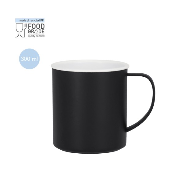 Tazza in plastica personalizzabile - cod. MK21335