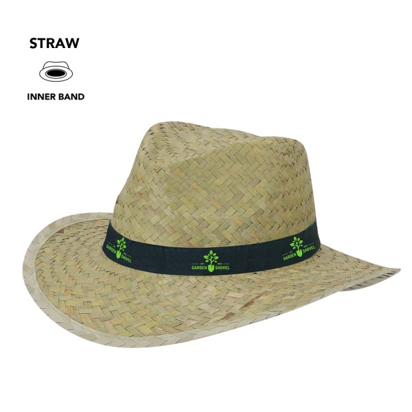 Sombrero con scritte stampate - cod. MK21442