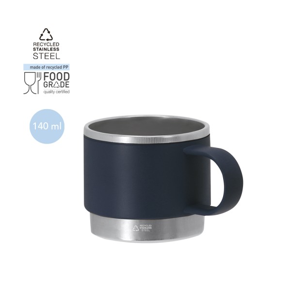 Tazza in acciaio personalizzabile - cod. MK21714
