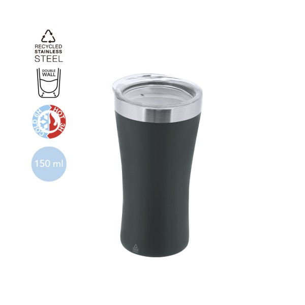 Bicchiere Termico con scritte - cod. MK21910