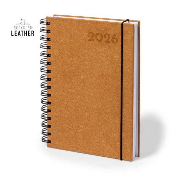 Agenda in pelle riciclata - cod. MK2735
