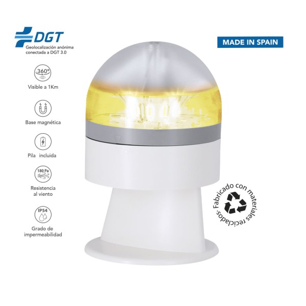 Luce dEmergenza V16 Geolocalizzata - cod. MK2764