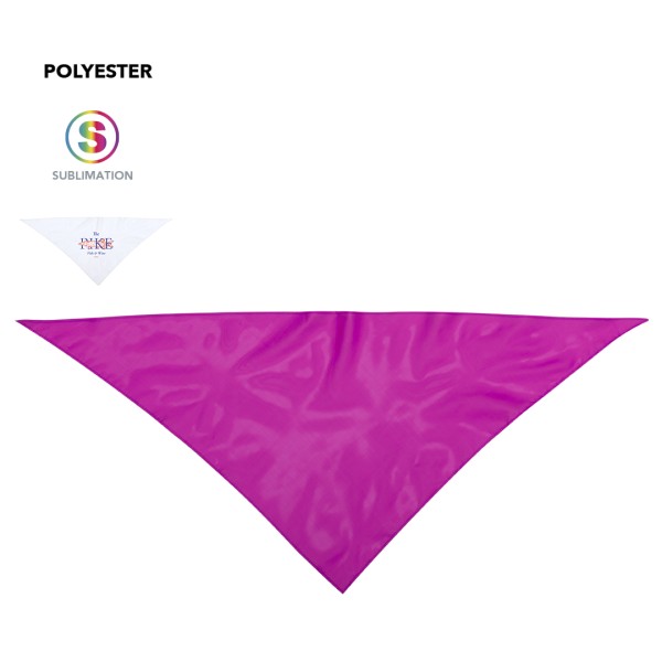 Bandana con stampa logo - cod. MK4834