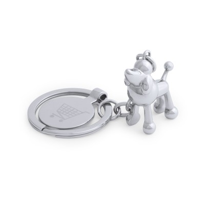 Portachiavi Gettone con stampa logo - cod. MK4979