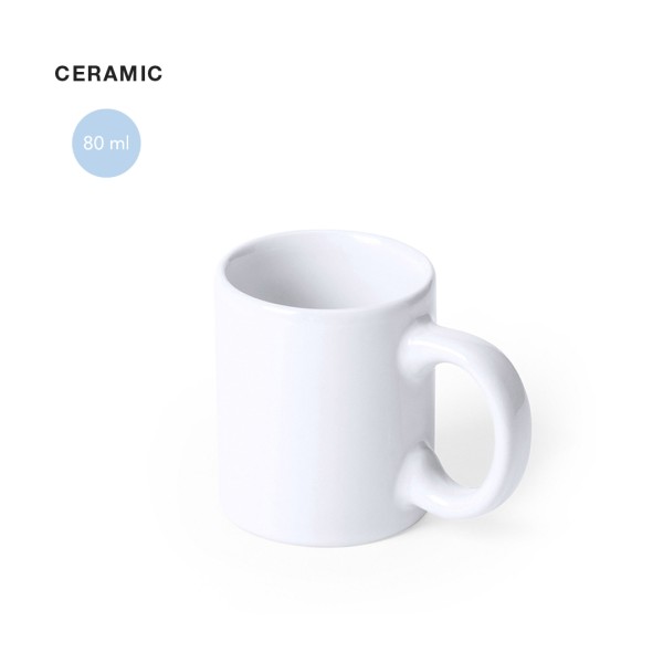 Tazza in ceramica con scritte - cod. MK5194