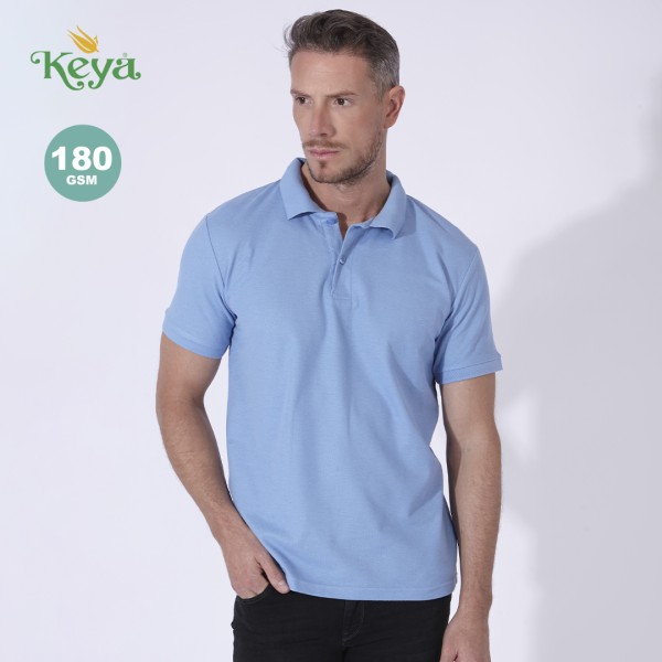 Polo personalizzato con scritte "keya" - cod. MK5863