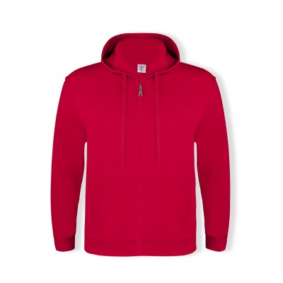 Felpa con Cappuccio Adulto + Zip "keya" - cod. MK5866 Felpa con Cappuccio Adulto + Zip "keya" - cod. MK5866