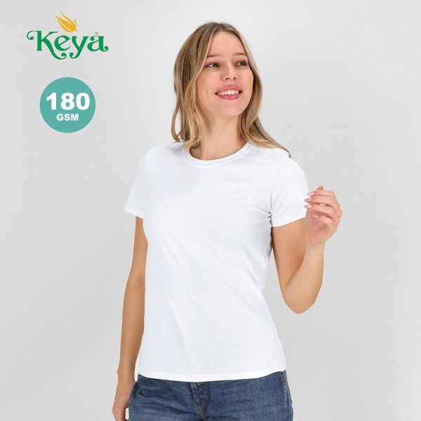 T-Shirt Donna Bianca "keya" - cod. MK5869