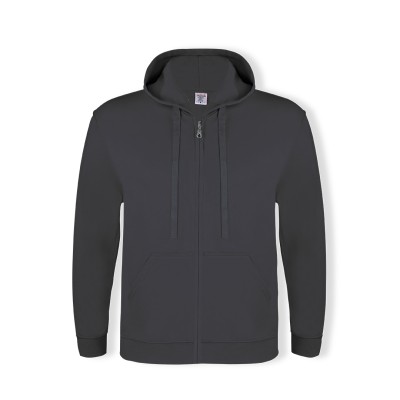 Felpa con Cappuccio Adulto + Zip "keya" - cod. MK5866 Felpa con Cappuccio Adulto + Zip "keya" - cod. MK5866