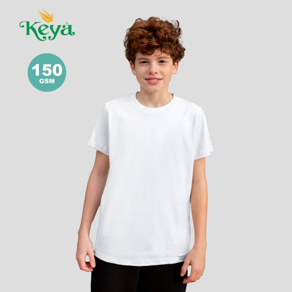 T-Shirt Bimbo Bianca "keya" - cod. MK5873