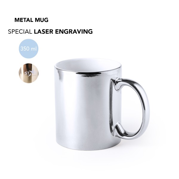 Tazza in ceramica personalizzata con logo - cod. MK5984