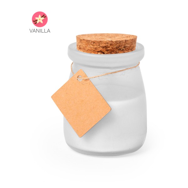 Candela da stampare con logo Aromatica - cod. MK6348