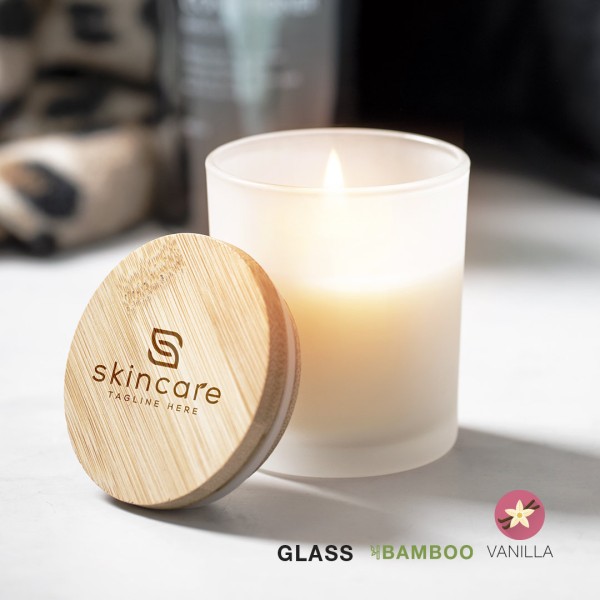 Candela Aromatica personalizzata con logo - cod. MK6792