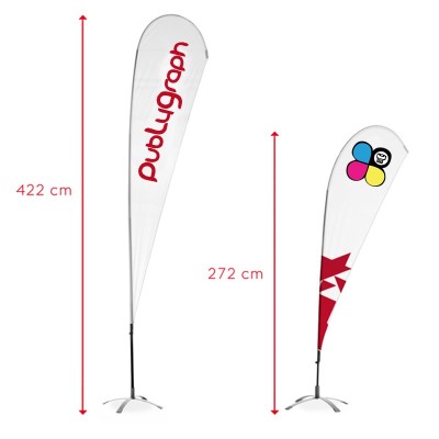 Bandiere a goccia da personalizzare - FA-326 Bandiere a goccia da personalizzare - FA-326