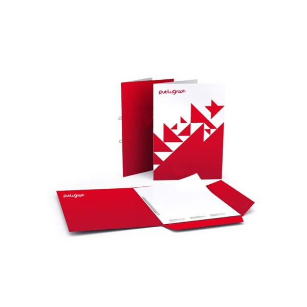 Cartelline con lembi e fastener